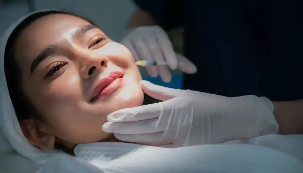 Dermal fillers for smile lines to reduce wrinkles